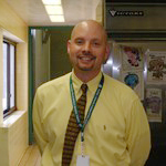 Headshot of high school principal Jim Bennefield