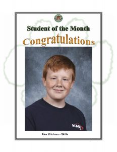 Student of the Month: Congrats to Alex of Skills