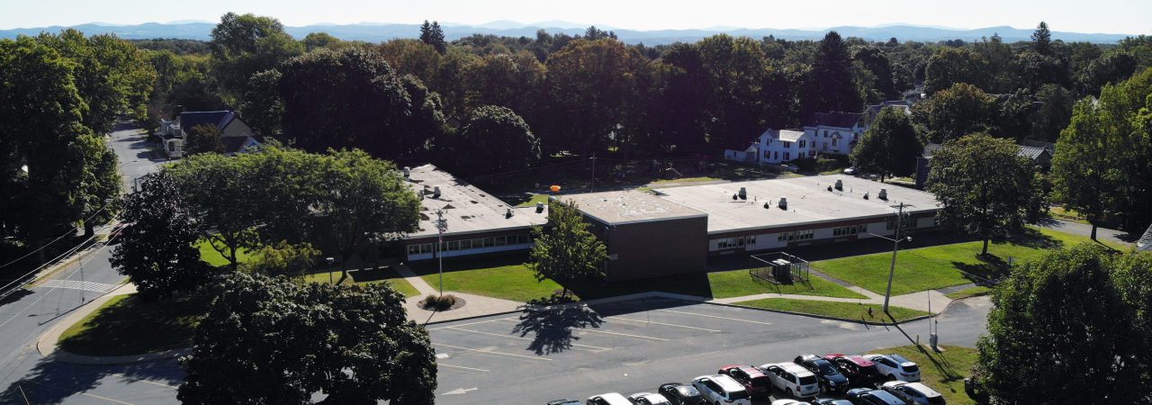 Aerial shot of Kindergarten Center